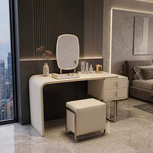 Arona Dresser with Stool and Mirror