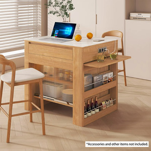Products: Forli Extendable Kitchen Island, Oak