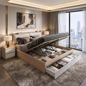 Turin Lux Storage Bed Base, King