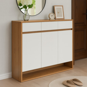 Shoe Cabinets: Polia 3 doors Shoe Cabinet