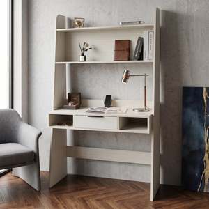 Office Desks: Cortona Office Desk with Shelf