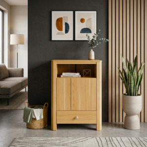 Clearance: Pereta side Cabinet, Virginia Walnut