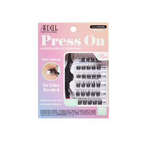 Ardell Pre-glued Press On Underlash Extensions -  Fauxmink Natural 30pc