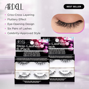 Ardell Lashes: Ardell Lashes Invisibands Natural Demi Wispies Black 6pk