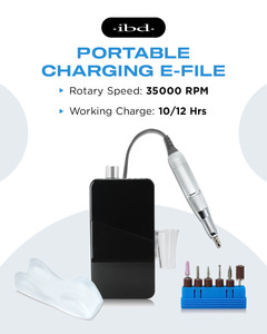 Ibd: ibd Portable E-file Machine (With Drill Bits)