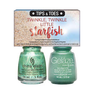 China Glaze: China Glaze Gelaze Gel & Lacquer Duo - Twinkle Twinkle Little Starfish