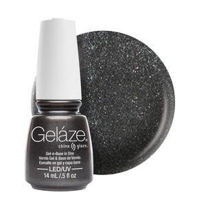 China Glaze: China Glaze Gelaze Gel 14ml - Black Diamond