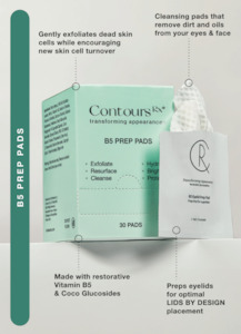 Contours Rx B5 Eyelid Prep Pad (30 Pack)