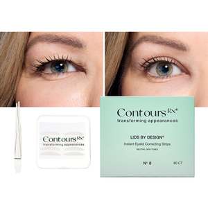 Men Grooming: Contours Rx Lids By Design (80 Strips)