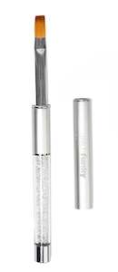 GEL BRUSH #8 FLAT - DIAMOND HANDLE - KOLINSKY