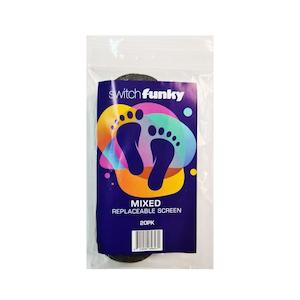 Switch Funky: Switch Funky Foot File Replacement Screen 20pk Mixed