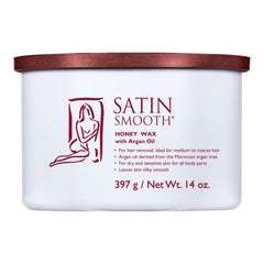 1: Satin Smooth Strip Wax Honey with Argan Oil 397g