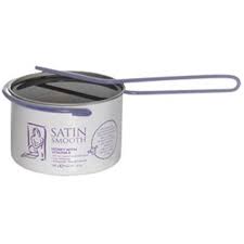 SATIN SMOOTH WAX CAN HOLDER 2PK