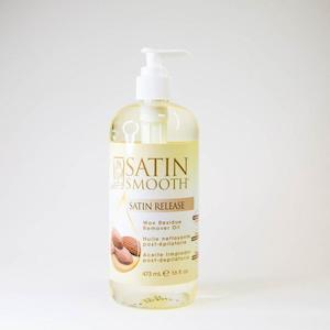 Satin Smooth: Satin Smooth Satin Release Wax Residue Romover Oil 473ml