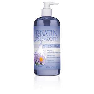 Satin Smooth Satin Azulene Pre/Post Depilatory Treatment 473ml