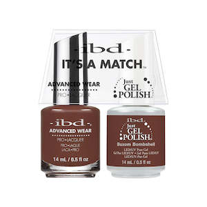 ibd Just Gel Polish & Advanced Wear Duo - Buxom Bombshell