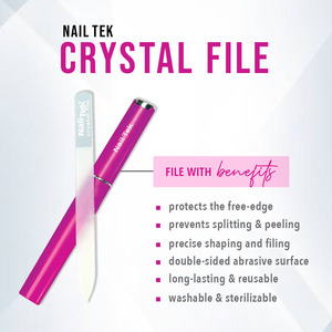 Nail Tek Mini Crystal File 3"