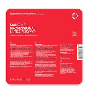 Mancine Hot Wax Ultra Flexxx Brazilian Strawberry 500g