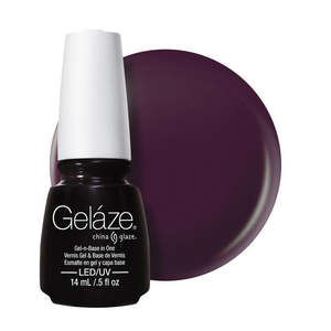 Nails: China Glaze Gelaze Gel & Base 14ml - Evening Seduction