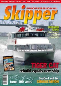 S 091 January/February 2013 with NZ Aquaculture (Paper Copy) - Professional Skipper Magazine