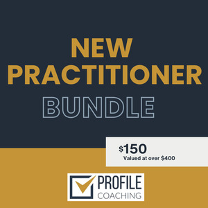 Products: New Practitioner Bundle Profile Coaching