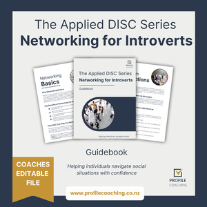 Products: COACH ONLY Networking for Introverts (customisable) Profile Coaching