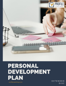 Products: Extended DISC Professional Development Plan Profile Coaching