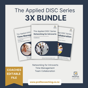 COACH ONLY Applied DISC Series – Customisable Bundle Profile Coaching