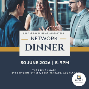 Products: Auckland Coaches Dinner June 30 Profile Coaching