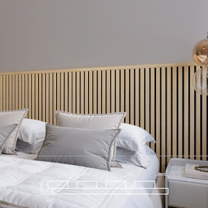Slat Interior Acoustic Panelling - Mid
