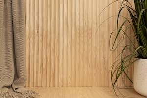 All: Solid Series - Waved - Radiata Pine