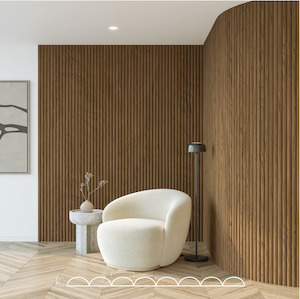 Linear FlexFold - Hills - Black Walnut