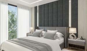 Opulence Headboard - Slate