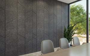 Frontpage: Acoustic Polyester Panel - Dark Grey