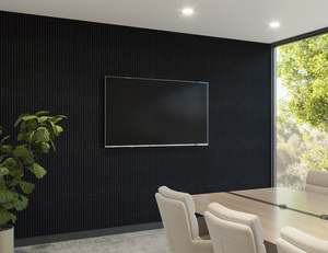 Frontpage: Acoustic Polyester Panel - Black