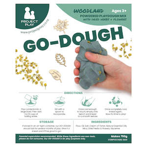 GO-DOUGH <br> Powdered Playdough Mix <br> Woodland