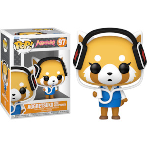 Aggretsuko - Aggretsuko with Headphones Pop! Vinyl