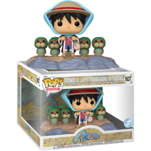 Anime/Cartoon: One Piece - Luffy Train Kung Fu Dugong Pop! Vinyl Moment