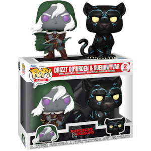 Dungeons & Dragons - Drizzt Do'Urden & Guenhwyvar Pop! Vinyl 2-Pack