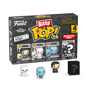 TV Show: Game of Thrones - Jon Snow Bitty Pop! 4-Pack