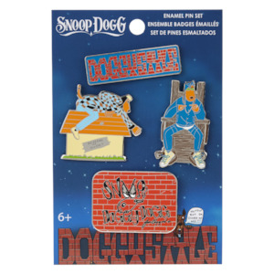 Enamel Pins: Snoop Dogg - Dog House Enamel Pin 4-Pack