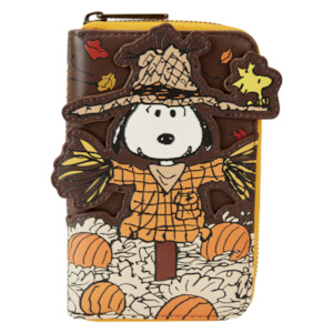 Loungefly: Peanuts - Snoopy Scarecrow Zip Around Wallet