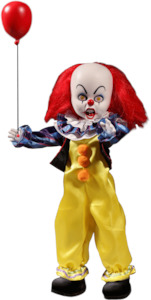 Living Dead Dolls: LDD Presents - It (1990) Pennywise 10” Living Dead Doll