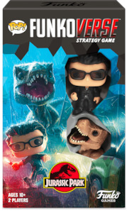 Funkoverse: Funkoverse - Jurassic Park 101 2-pack Expandalone Strategy Board Game