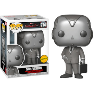 Wandavision - 50's Vision Black & White Pop! Vinyl [SINGLE CHASE BUNDLE]