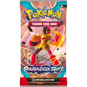 Trading Card Games: POKÉMON TCG Scarlet & Violet 4 Paradox Rift Booster