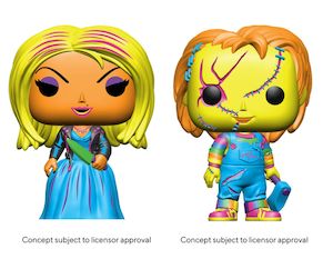 Child's Play 4: Bride of Chucky - Chucky & Tiffany Black Light Pop! 2-Pack
