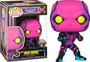 Gotham Knights - Red Hood Black Light Pop! Vinyl