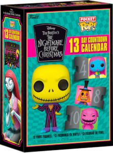 Funkoween: The Nightmare Before Christmas - 13 Day Black Light Countdown Calendar