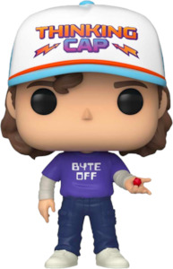 Stranger Things: Stranger Things - Dustin Hellfire with Die Pop! Vinyl